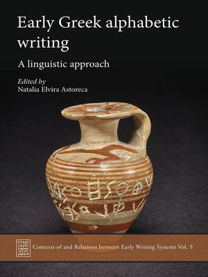 cover image of Early Greek Alphabetic Writing